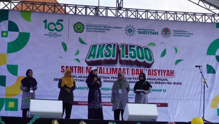 ‘Aisyiyah Gerakan 1500 Santri Mu’allimaat Muhammadiyah dalam Gerakan Green Pesantren