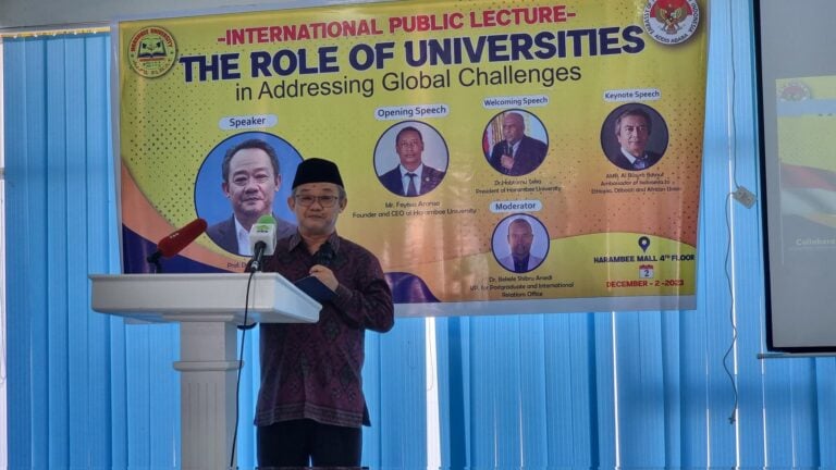 Hadir di Etiopia, Mu’ti Paparkan Tiga Tantangan Dunia