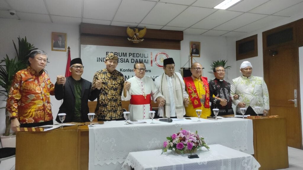 Bersama Tokoh Lintas Agama, Muhammadiyah Sampaikan Seruan Moral Jaga dan Awasi Pemilu 2024