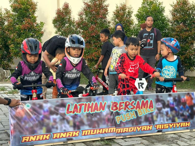 LPO Muhammadiyah Kenalkan Push Bike ke Siswa TK ABA di Yogyakarta