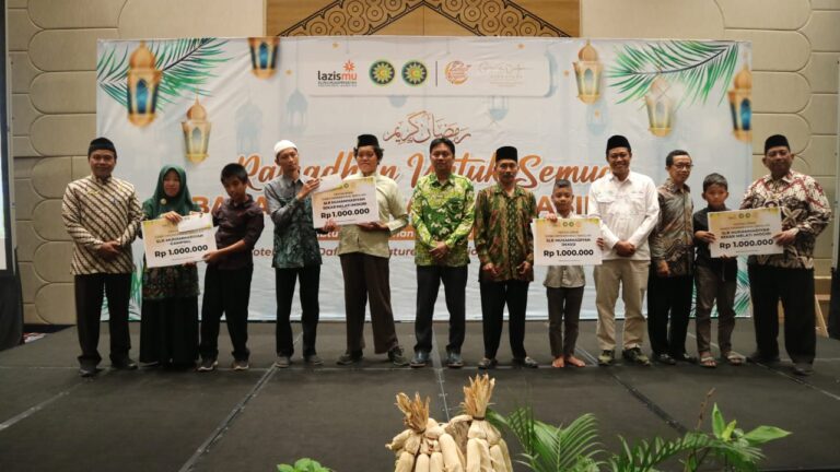 Ramadan Berbagi, Lazismu PKU Jogja Santuni Kelompok Difabel