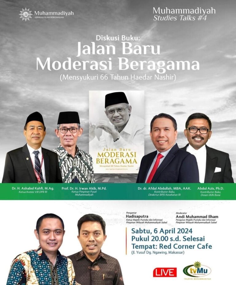 PWM Sulses Diskusikan Buku Jalan Baru Moderasi Beragama
