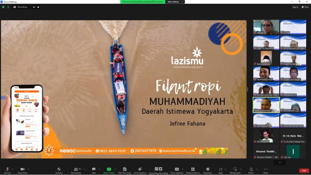 Peneliti BRIN Kaji Filantropi Muhammadiyah