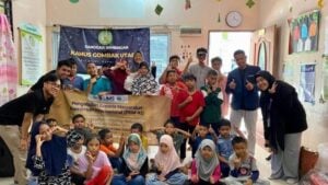 Mahasiswa Muhammadiyah Kuatkan Nilai Keagamaan dan Keindonesiaan Bagi Anak WNI di Malaysia