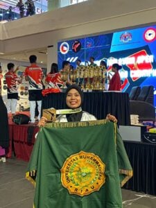 Taklukan Brazil, Mahasiswa Muhammadiyah Ini Raih Medali Emas di Kejuaraan Taekwondo Internasional