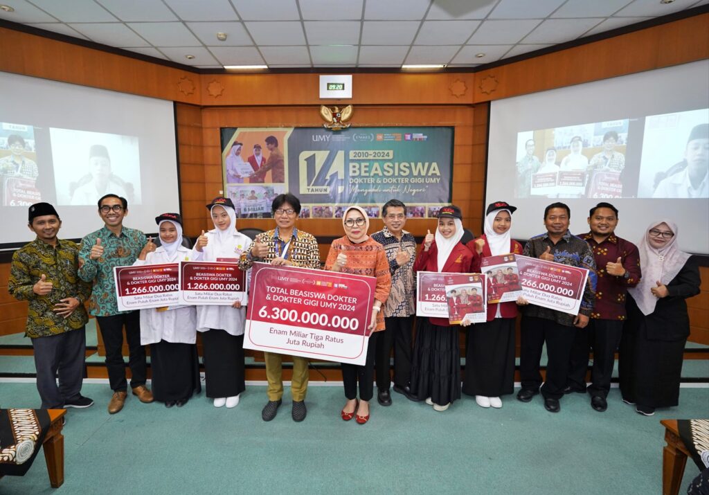 Kampus Muhammadiyah Ini Berikan Beasiswa Kedokteran Sejumlah 6,3 Miliar Rupiah