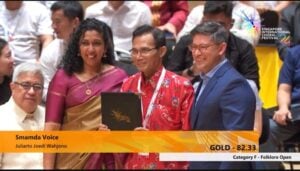 Paduan Suara Sekolah Muhammadiyah Ini Juarai Kompetisi Internasional