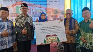Merasa Berhutang Budi, Alumni Sekolah Muhammadiyah Ini “Kembali” Bangun dan Kembangkan Sekolahnya