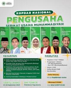 Serikat Usaha Muhammadiyah Akan Gelar Kopdarnas di Yogyakarta