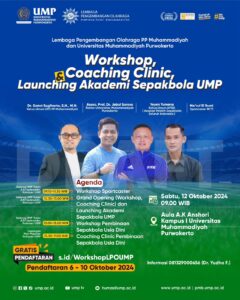 LPO PP Muhammadiyah Gelar Workshop Sepakbola dan Sportcaster