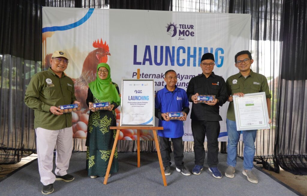 Peternakan Ayam Petelur Sehat “TelurMoe” Milik Muhammadiyah Resmi Diluncurkan