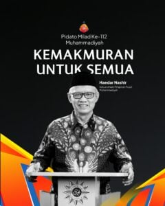 Pidato Milad ke 112 Menghadirkan Kemakmuran untuk Semua