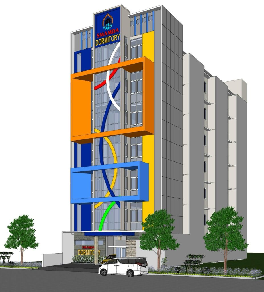 Smamda Sidoarjo Bangun Dormitory Tujuh Lantai