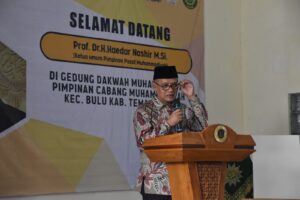 Haedar Nashir Apresiasi Kiprah PCM Bulu, Temanggung