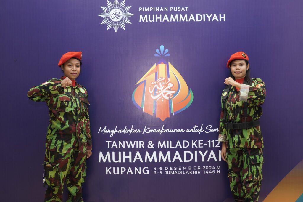 Afra Asmici, Kokamwati Beragama Katolik Pasukan Pengamanan Tanwir Muhammadiyah di Kupang