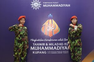 Afra Asmici, Kokamwati Beragama Katolik Pasukan Pengamanan Tanwir Muhammadiyah di Kupang
