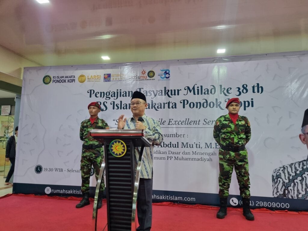 Abdul Mu’ti Ingatkan RS Muhammadiyah agar Tangguh dan Lincah Menghadapi Era Disrupsi