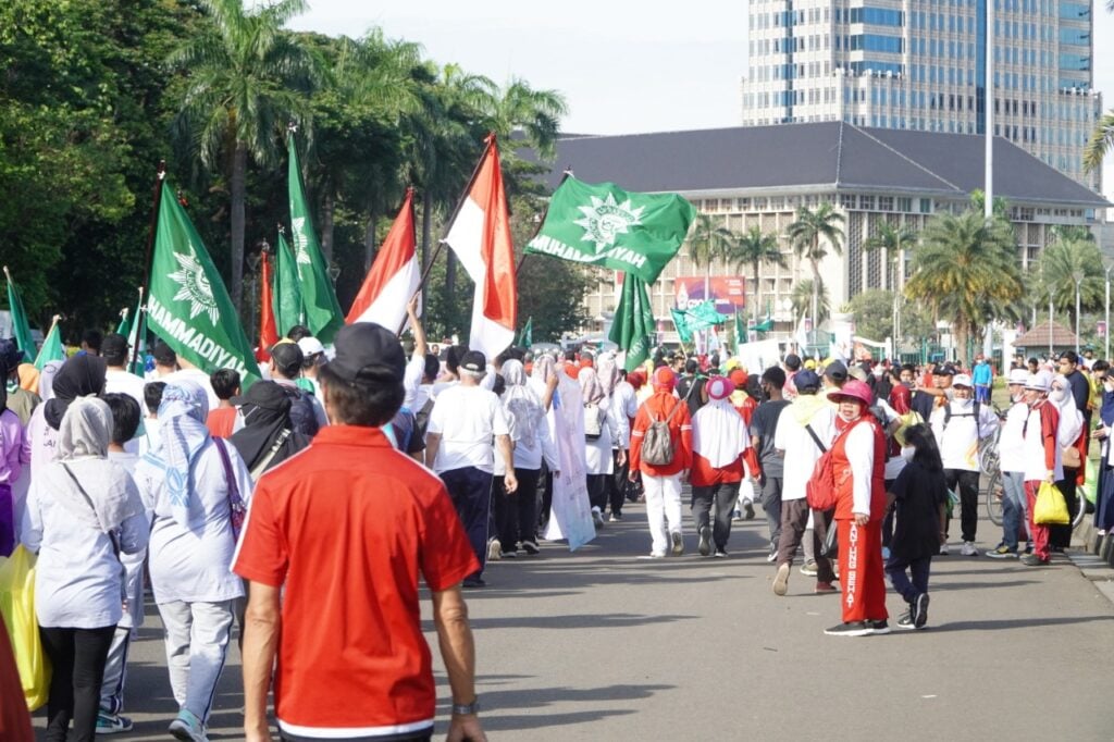Jalan Sehat Muhammadiyah DKI Jakarta Diikuti Puluhan Ribu Warga