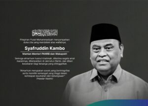Muhammadiyah Sampaikan Duka Cita Wafatnya Syafruddin Kambo