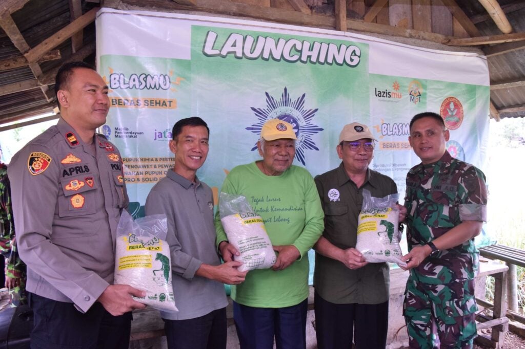 Peluncuran BLASMU: Beras Sehat Inovasi JATAM Lebong Bengkulu
