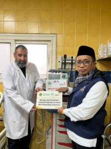 Tenaga Medis Rumah Sakit Palestina Sampaikan Terima Kasih kepada Muhammadiyah