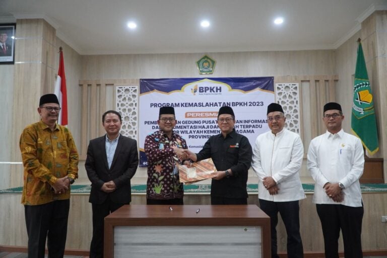 BPKH Berkolaborasi dengan Lazismu Dirikan Gedung Pusat Layanan Haji dan Umroh di Kemenag Aceh