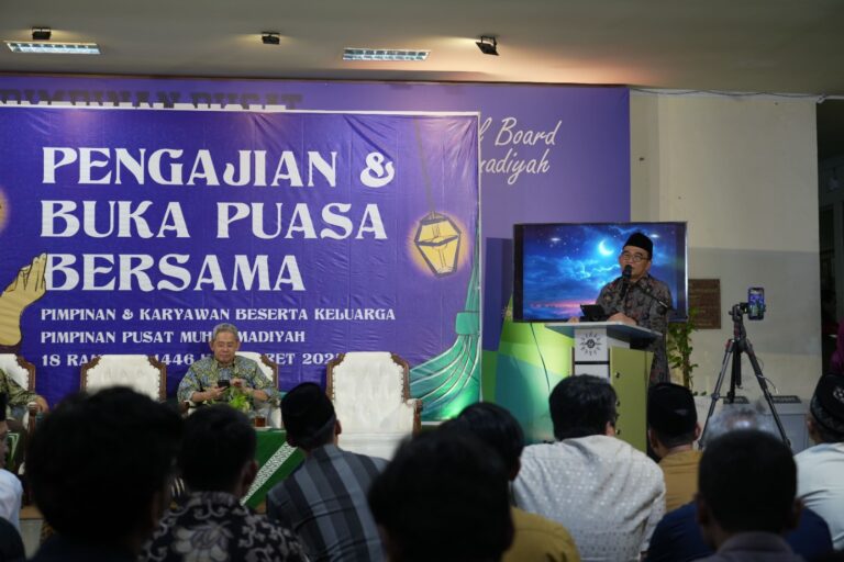 Kantor PP Muhammadiyah Yogyakarta Gelar Pengajian dan Buka Puasa Bersama