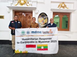 Misi Kemanusiaan Muhammadiyah Bagi Korban Gempa Myanmar Diapresiasi