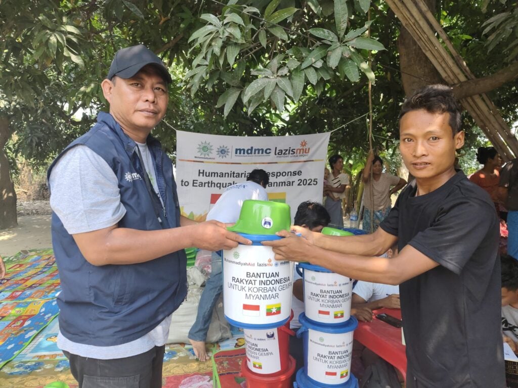 Respons Gempa Myanmar, Muhammadiyah Salurkan Bantuan di Wilayah Mandalay