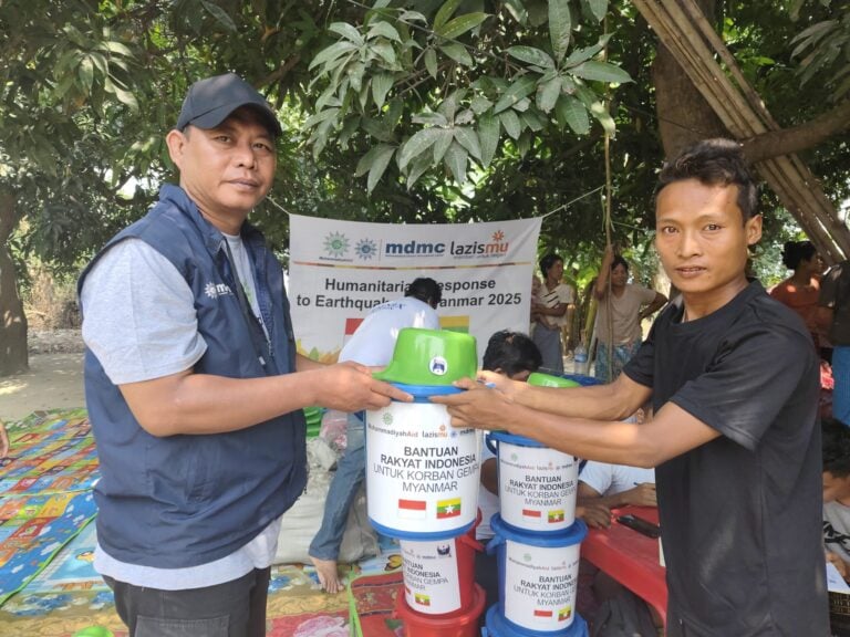 Respons Gempa Myanmar, Muhammadiyah Salurkan Bantuan di Wilayah Mandalay