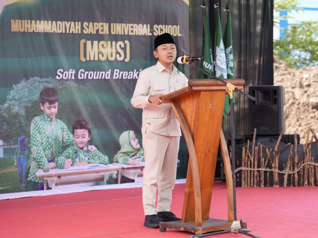 Wamen Fajar Apresiasi Perencanaan Pembangunan Muhammadiyah Sapen Universal School