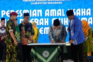 Hadir di Kabupaten Semarang, Haedar Resmikan Lima Amal Usaha Baru