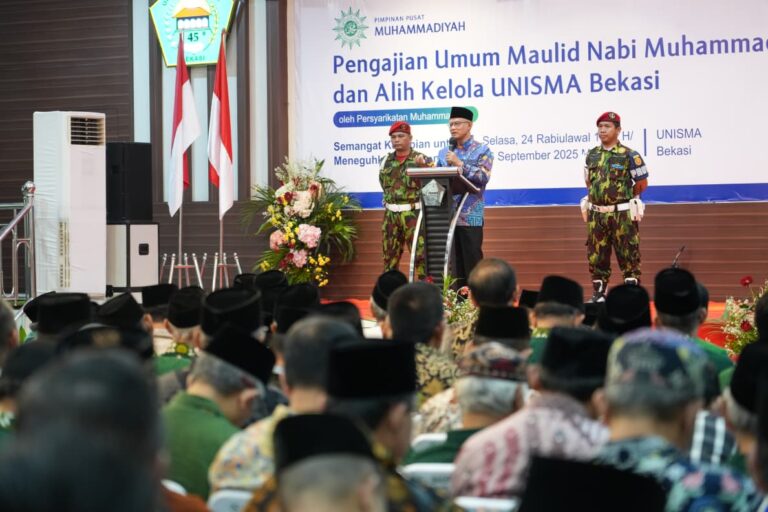 Alih Kelola UNISMA Bekasi: Muhammadiyah Siap Cetak SDM Berkarakter dan Berdaya Saing Global