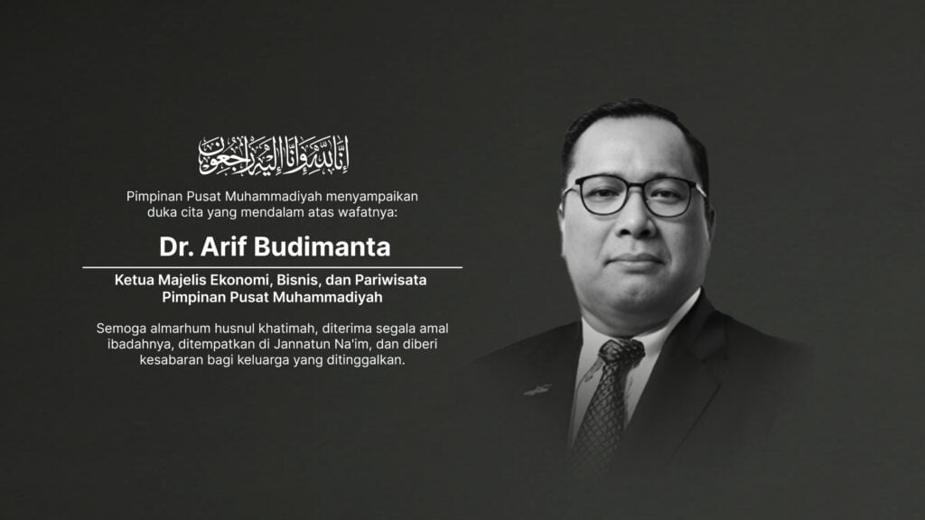 Arif Budimanta Berpulang, PP Muhammadiyah Sampaikan Dukacita Mendalam
