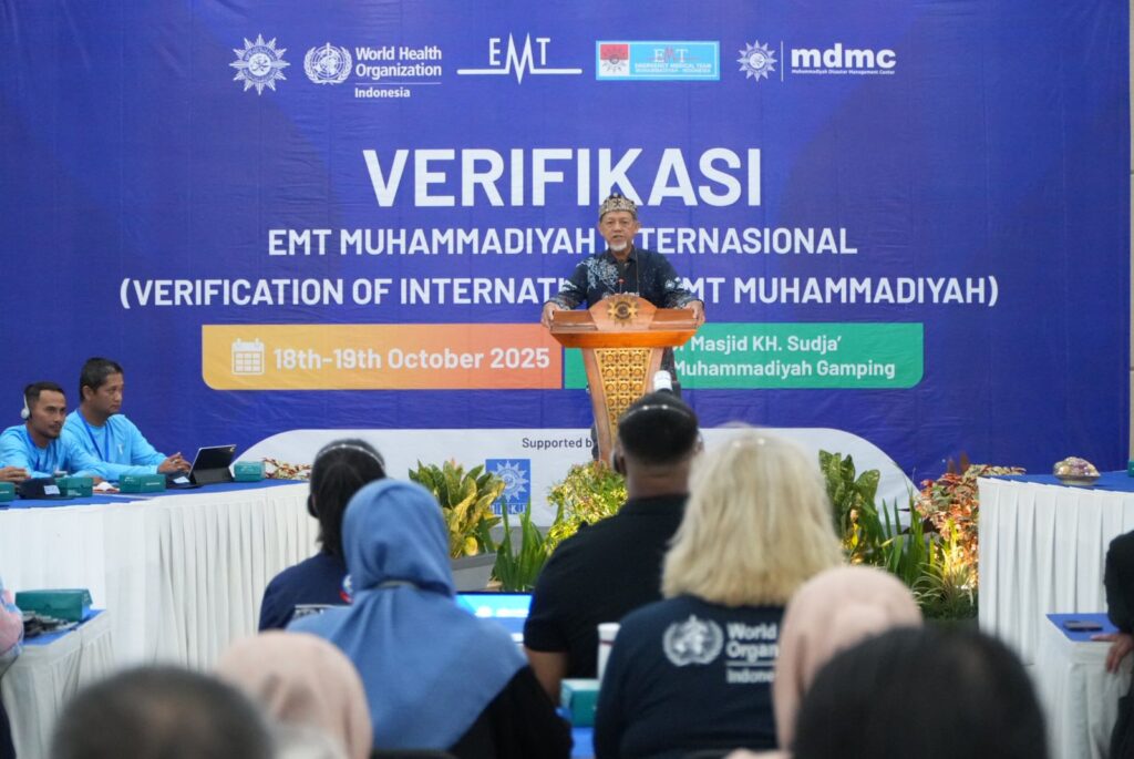 Muhammadiyah Teguhkan Komitmen Kemanusiaan Melalui Verifikasi WHO