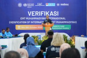 Muhammadiyah Teguhkan Komitmen Kemanusiaan Melalui Verifikasi WHO