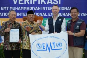 Muhammadiyah Ukir Prestasi, EMT Pertama di Indonesia yang Diakui WHO Secara Internasional