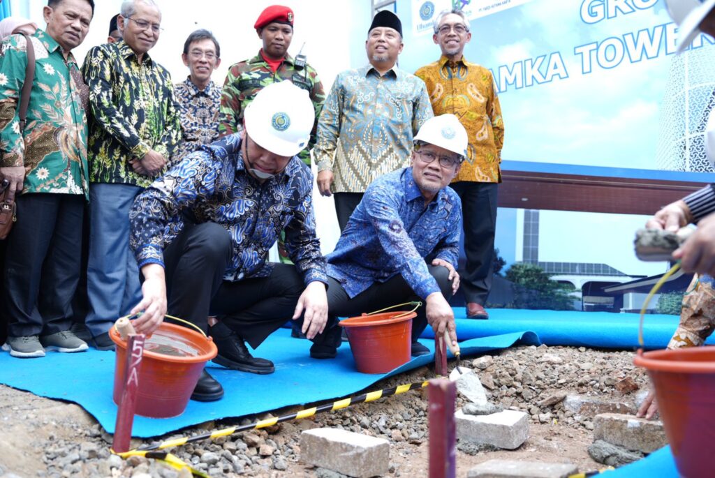 Groundbreaking UHAMKA Tower, Haedar Nashir Tekankan Kebudayaan Membangun Muhammadiyah