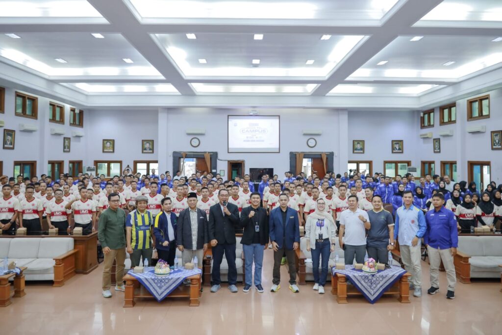 UMS Jadi Tuan Rumah BRI Goes to Campus, Sinergikan Pendidikan dan Industri Olahraga