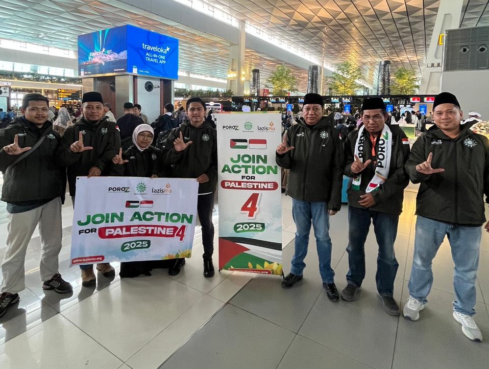Delegasi Lazismu Bertolak ke Mesir, Siap Galang Aksi Kemanusiaan Join Action for Palestine 4