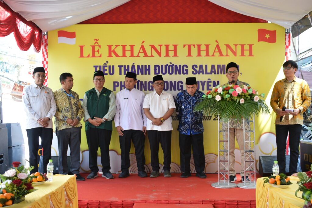 Masjid Salamad Diresmikan di Vietnam, Simbol Harmonisasi dan Kerja Sama Dua Negara