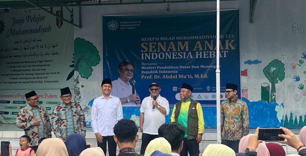Abdul Mu’ti Dorong Pembiasaan Hidup Sehat dan Optimisme Anak lewat Program Pagi Ceria