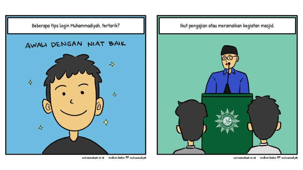 Beberapa Tips login Muhammadiyah