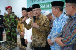 Resmikan Masjid Ar Royyan Muhammadiyah Buduran, Haedar: Jadikan Tempat Bangun Persaudaraan