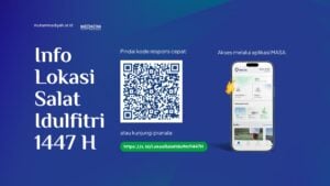 Muhammadiyah Hadirkan Akses Cepat Lokasi Salat Idulfitri 1447 H - Muhammadiyah Hadirkan