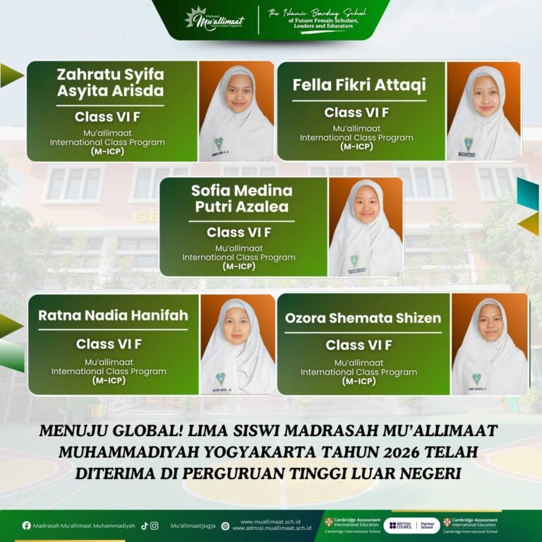 Muallimaat Yogyakarta Antar Lima Siswi Menembus Kampus Bergengsi Luar Neger - Mu’allimaat