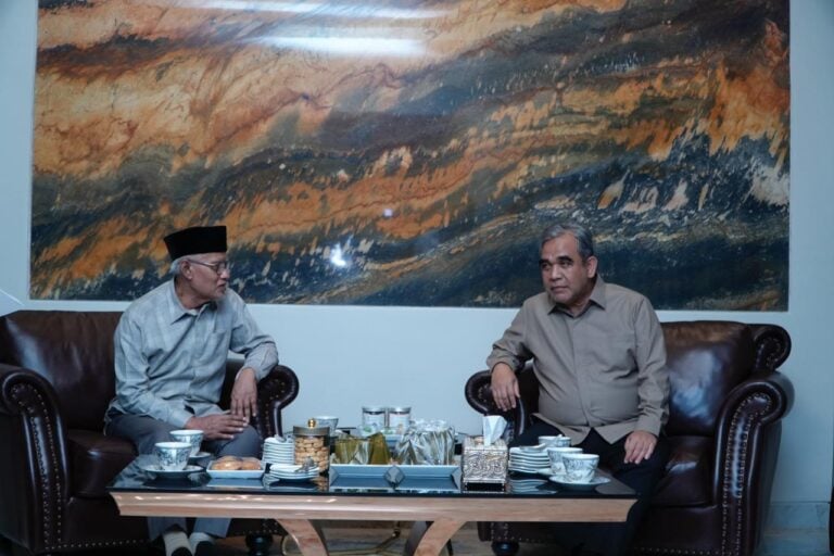 Terima Silaturahmi Ketua Mpr Ri Haedar Nashir Tekankan Persatuan Bangsa Dan Dukungan