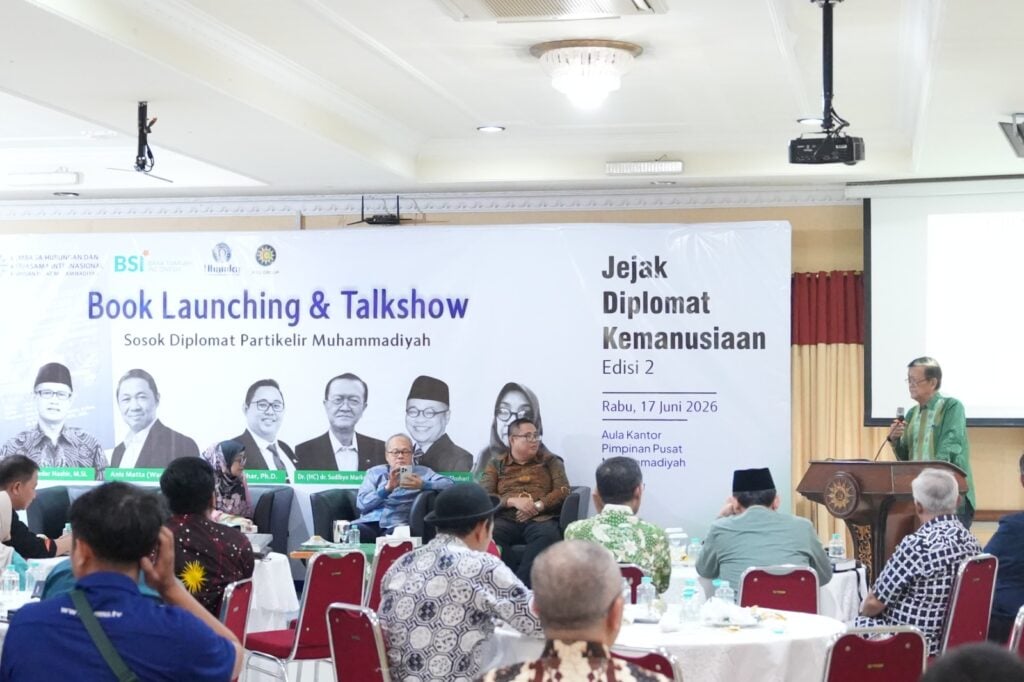 Muhammadiyah Luncurkan Buku “Sosok Diplomat Partikelir”, Tegaskan Diplomasi Kemanusiaan untuk Perdamaian Dunia