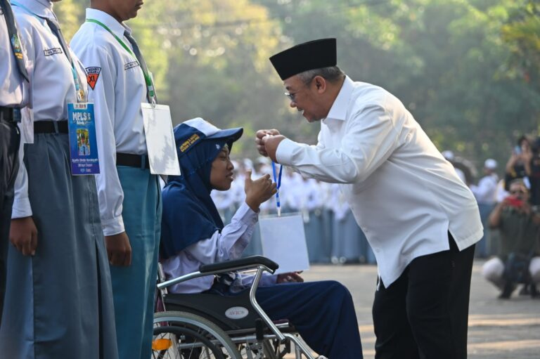 Buka Mpls Ramah 2026 Abdul Muti Tegaskan Sekolah Bebas Perpeloncoan Dan Senioritas