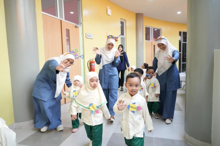 Hari Pertama Sekolah Tk Aba Semesta Kenalkan Lingkungan Belajar Yang Ramah Anak
